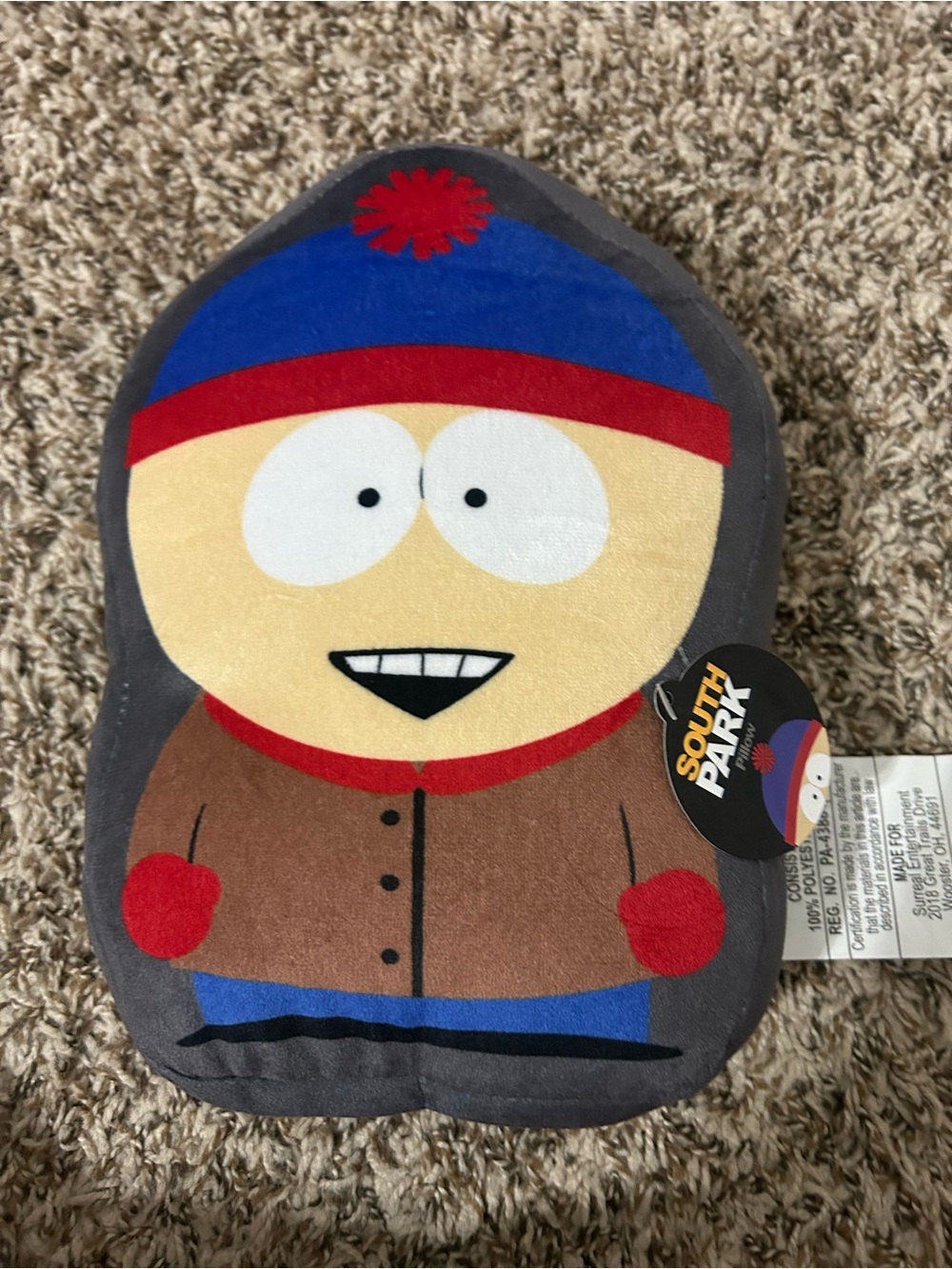 South Park Stan Plush Pillow